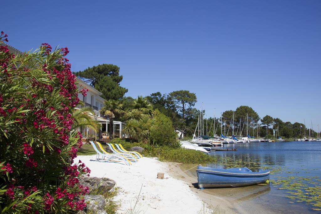 Chambres "Blanches" , Batiment Secondaire Hotel La Caravelle, Vue Jardin Biscarrosse-Plage Buitenkant foto